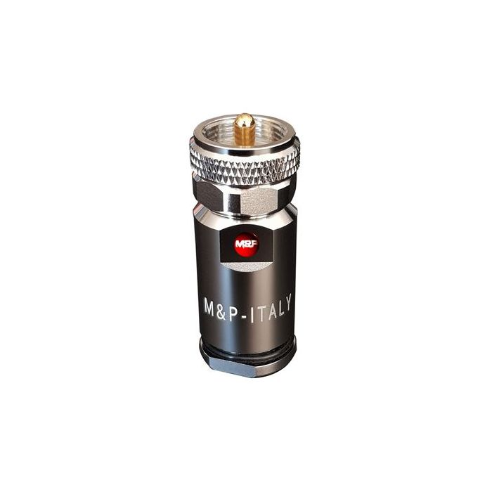 Messi & Paoloni EVOlution UHF Male (PL259) Solder Enhanced Connector for 10.3mm / .400" cables (1-Pack)