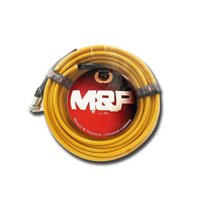 Messi & Paoloni POTA-FLEX 7 Premium .300" Pre-Assembled Coax Basic Bundle (UHF Male + BNC Adapter)