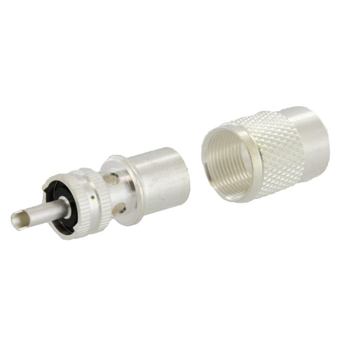 Tram UHF PL-259 Connector Silver Plated Insulator and Tip