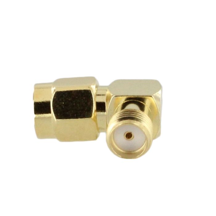 XLT SMA Female to RP-SMA Male Right Angle Adapter Connector