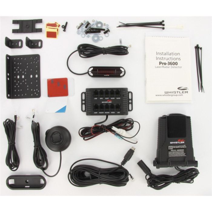 Whistler Pro 3600 Remote Radar Detector