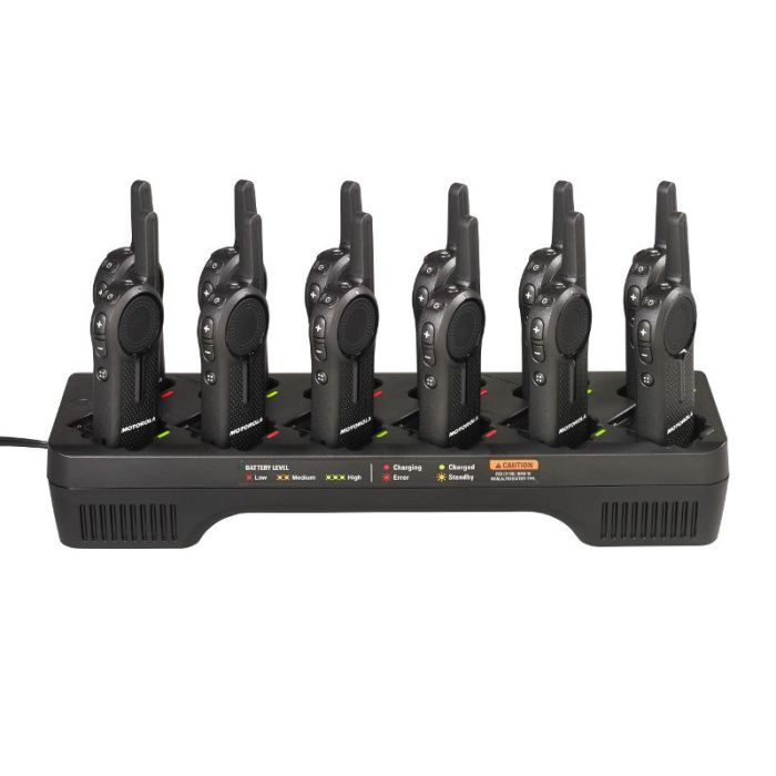 Motorola DLR and CLS 12-Pocket Multi-Unit Charger (PMLN7136)