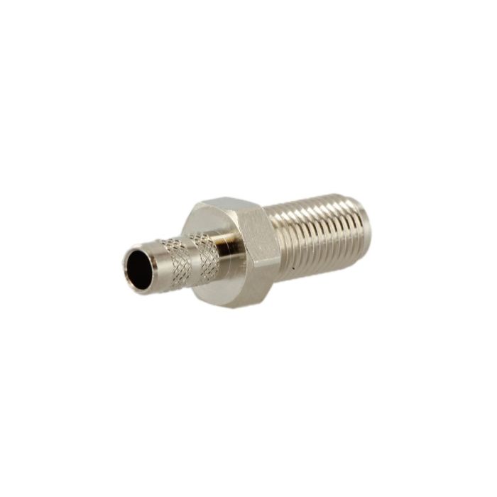 RF Industries SMA F Connector For RG58/195 (straight/crimp)