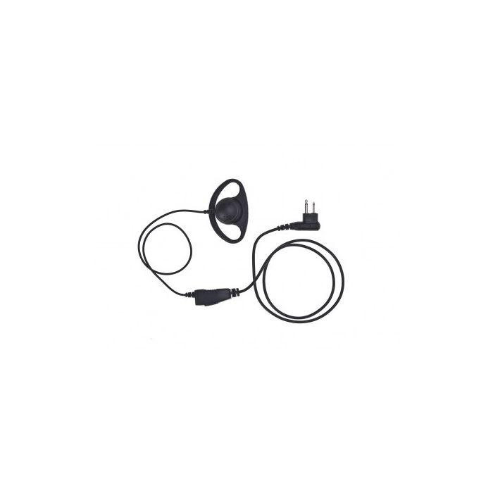Impact Silver Series D-Ring Earpiece (S1W-D2)