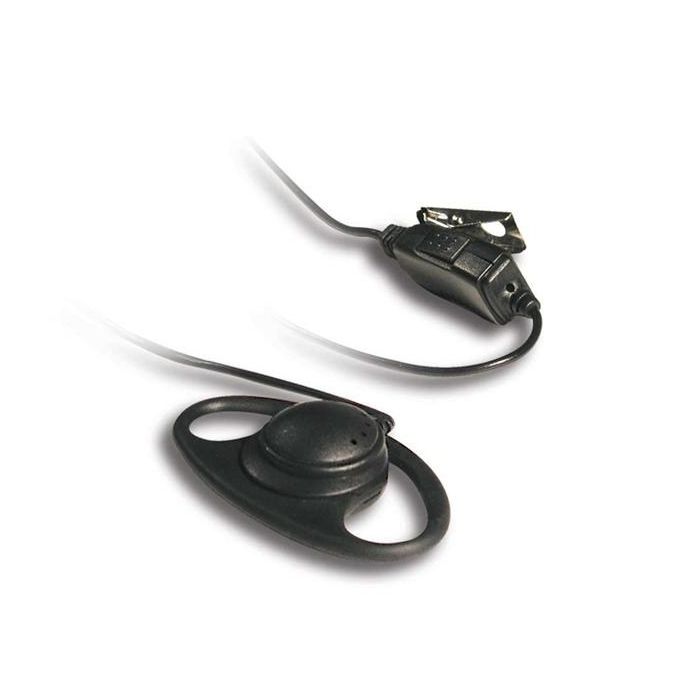 Kenwood KHS-27 D-Ring Earpiece and Boom Mic With PTT Switch