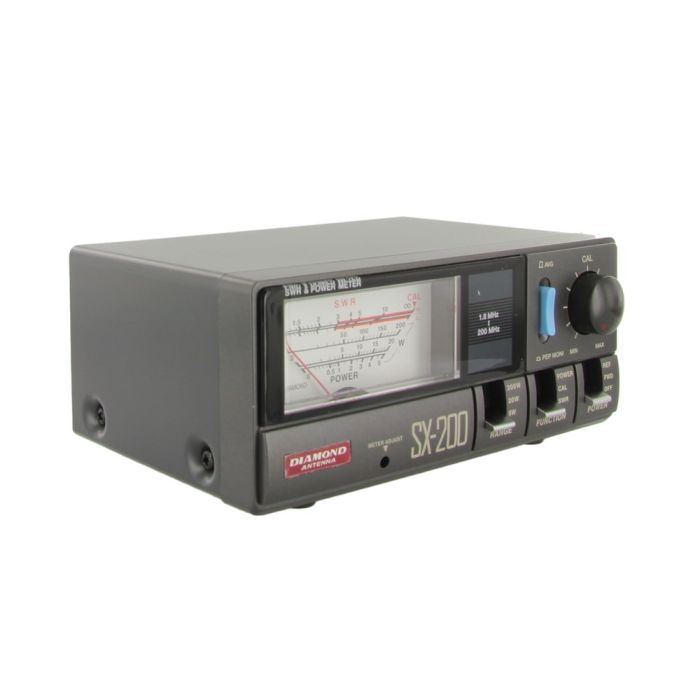 Diamond Antenna SX200 Power / SWR Meter (1.8-200 MHz)