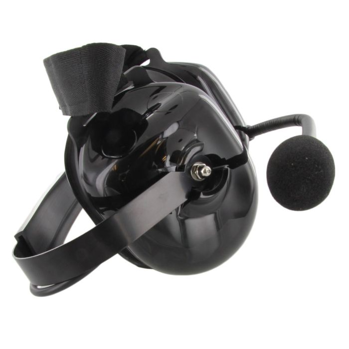 XLT HS500 Heavy Duty Dual Muff Headset with PTT and Mic