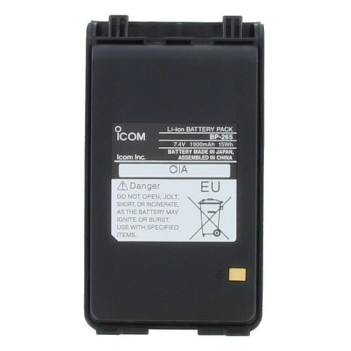 Icom BP 265 7.4V 1900mAh Li-ion Battery Pack