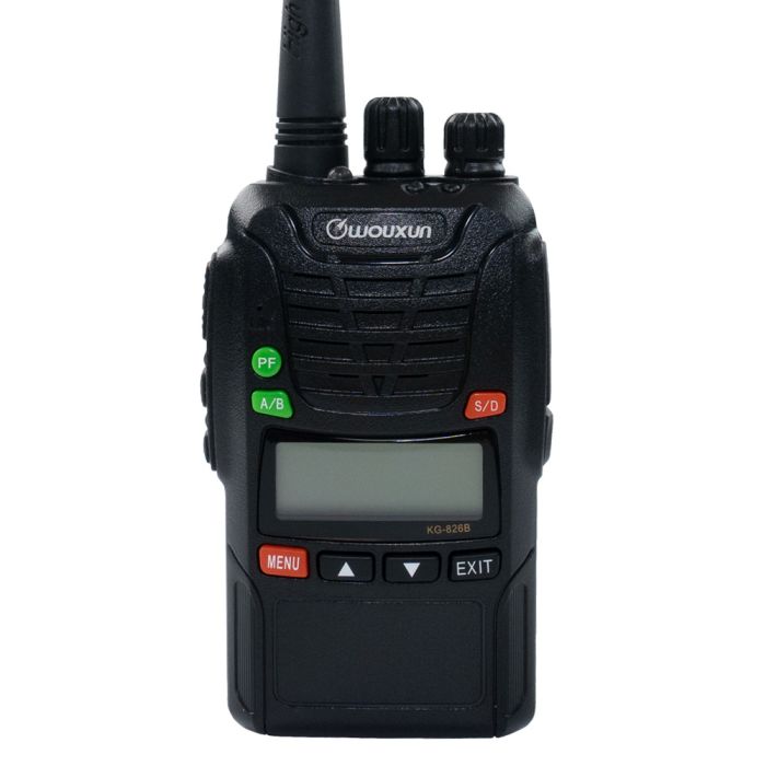 Wouxun KG-826B Dual Band UHF/VHF Business Two Way Radio Six Pack