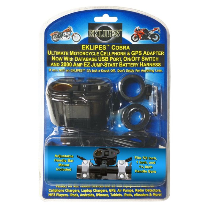 Eklipse Cobra Ultimate Motorcycle USB Charging System