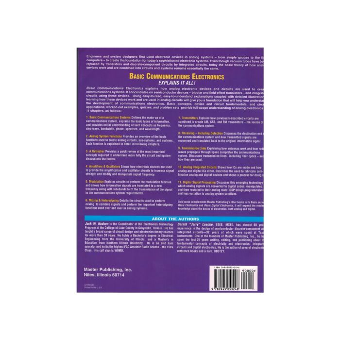 Basic Communications Electronics - Entry Level Analog