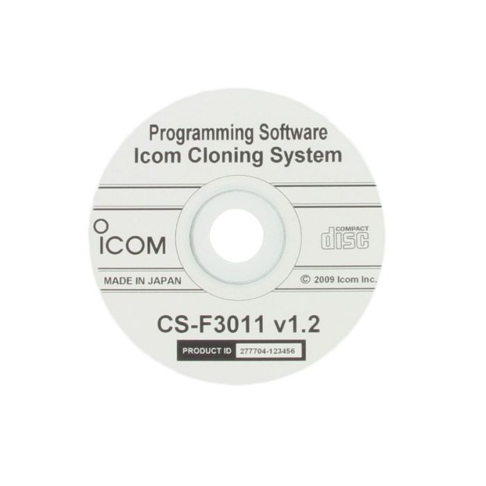 Icom CS-F3011 Programming Software