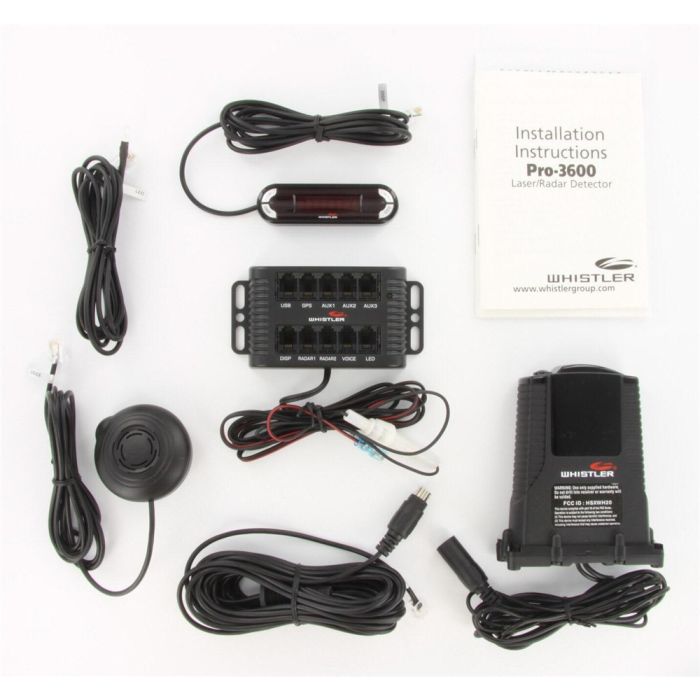 Whistler Pro 3600 Remote Radar Detector