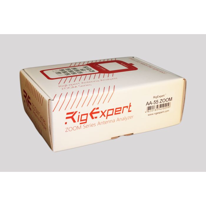 RigExpert AA-55 ZOOM HF Antenna Analyzer (60 kHz to 55 MHz)