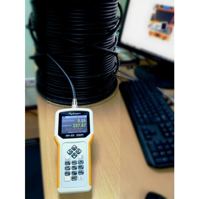 RigExpert AA-55 ZOOM HF Antenna Analyzer (60 kHz to 55 MHz)