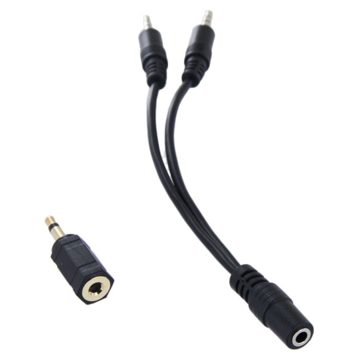 External Speaker Y Adapter for Wouxun Mobile Radios