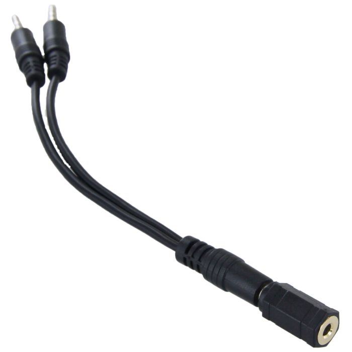 External Speaker Y Adapter for Wouxun Mobile Radios