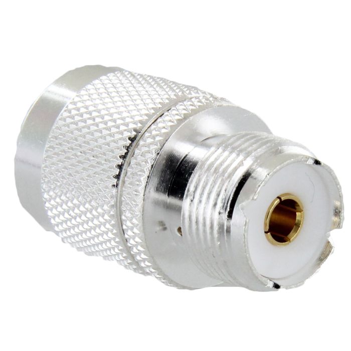 N Male to UHF Female (SO-239) Adapter