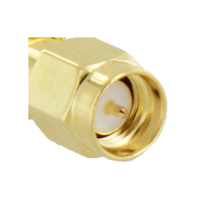 XLT SMA Male to SMA Male 6 inch Pigtail Cable (RG316)