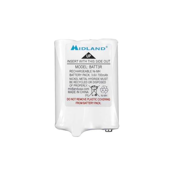 Midland Rechargeable Batteries For T50 / T60 / LXT600 Series (2-Pack BATT3R / AVP14)