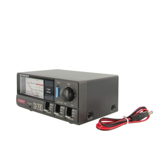 Diamond Antenna SX200 Power / SWR Meter (1.8-200 MHz)