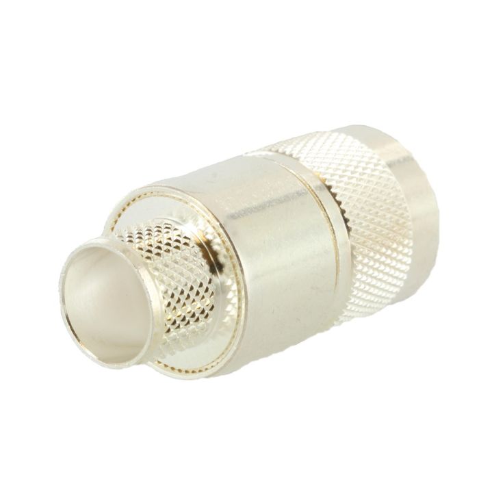 RF Industries N Male Connector for 600 Coax (Straight/Crimp)