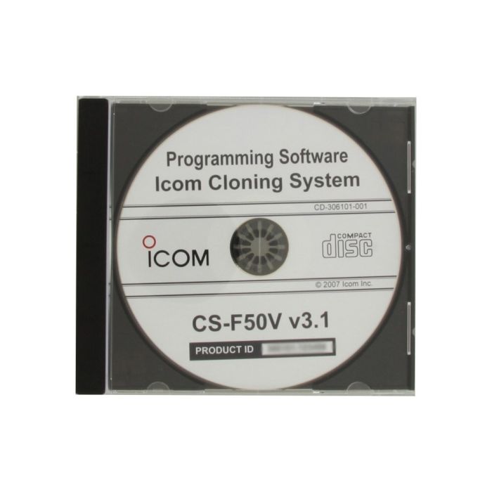 Icom CS-F50V Programming Software