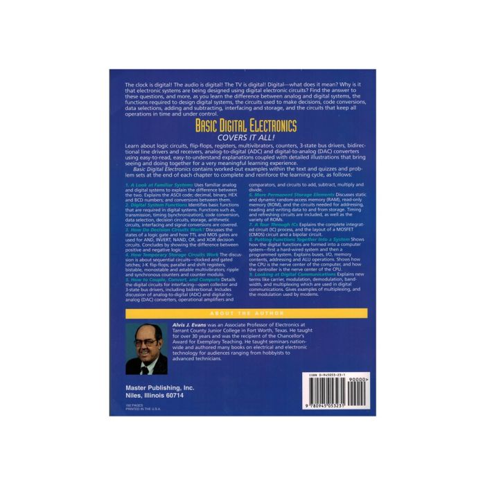 Basic Digital Electronics - Entry Level Textbook