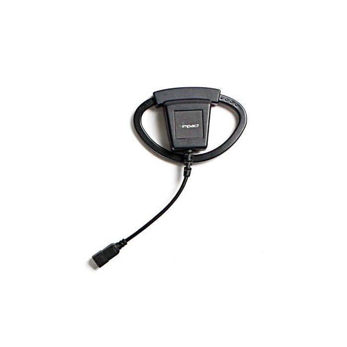 Impact Gold Series D1 Adjustable Rubber D-Ring Earpiece