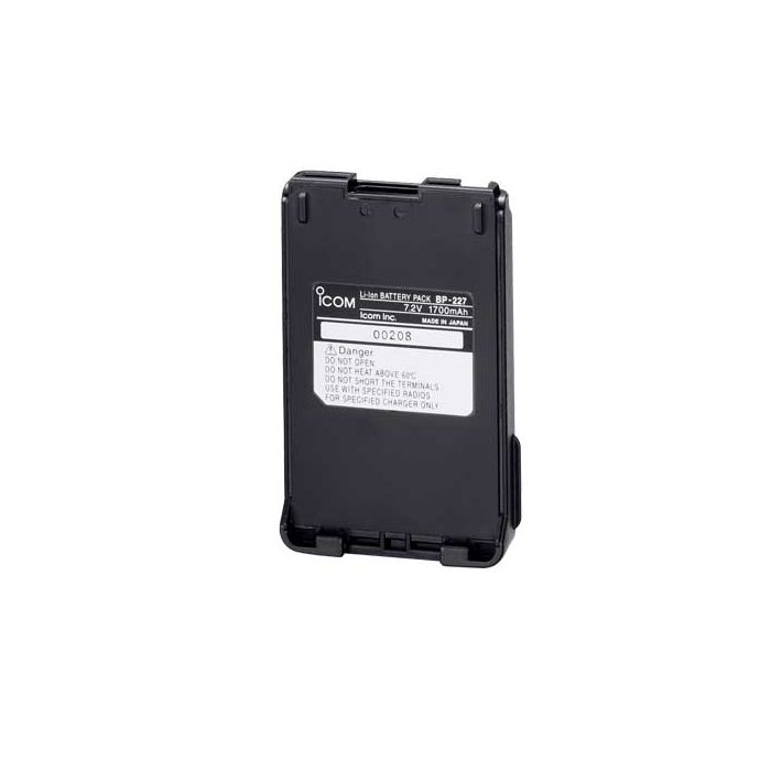 Icom BP-227UL 1850mAh 7.4V Li-ion Battery Pack