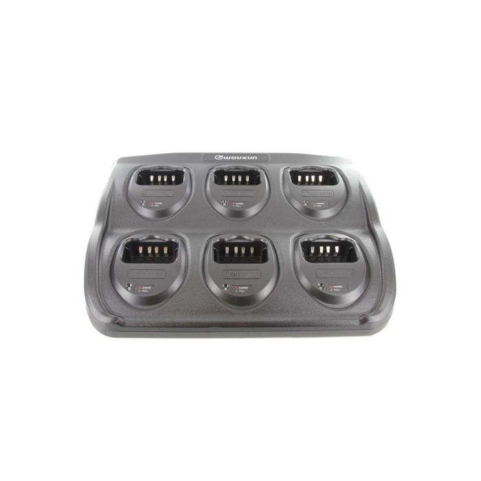 Wouxun 6 Way Rapid Multi Charger for KG-805G / KG-805M / KG-UVD1P (CHA-007)