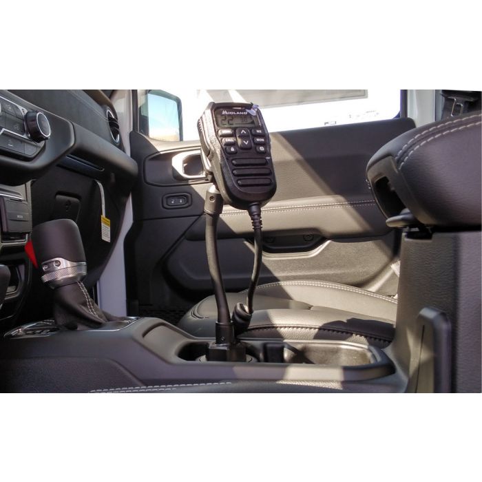 Jeep Cupholder Microphone Mount