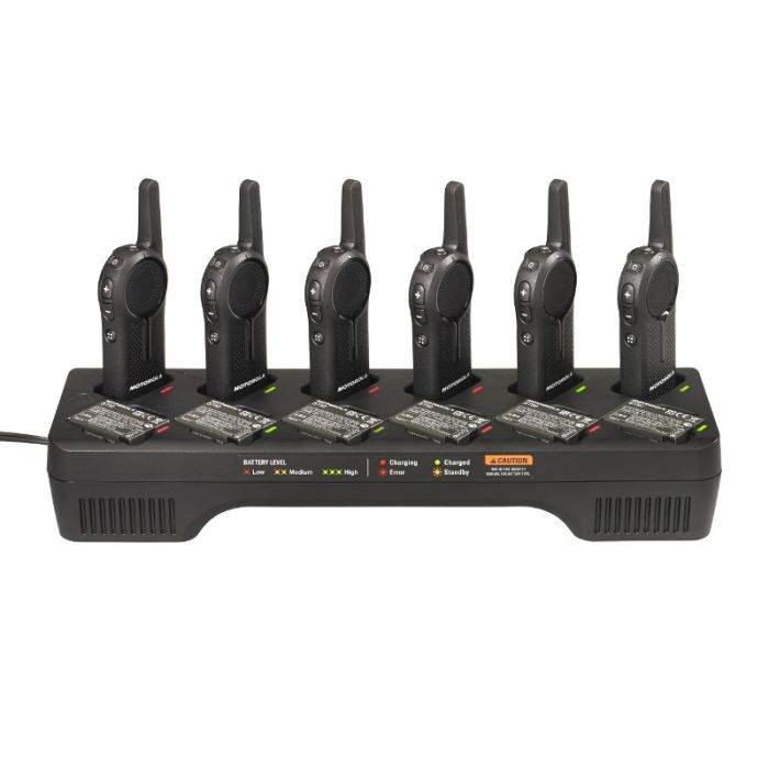Motorola DLR and CLS 12-Pocket Multi-Unit Charger (PMLN7136)