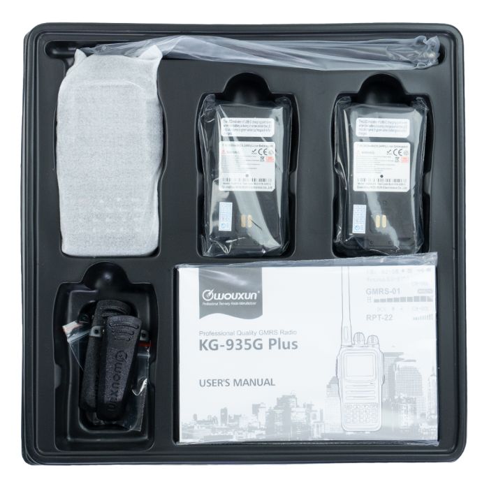 Wouxun KG-935G Plus GMRS Radio Deluxe Edition Kit