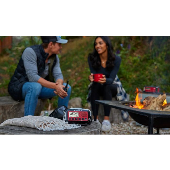 Midland ER40 Emergency Crank Weather Alert Radio w/ Flashlight