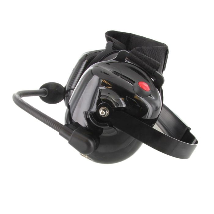 XLT HS500 Heavy Duty Dual Muff Headset with PTT and Mic