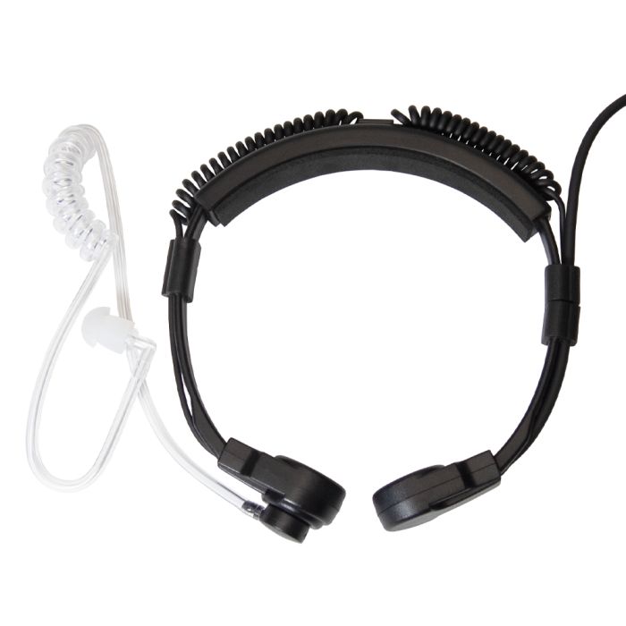 Wouxun Throat Microphone w/ Surveillance Earpiece (HEO-005)