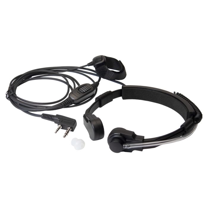 Wouxun Throat Microphone w/ Surveillance Earpiece (HEO-005)