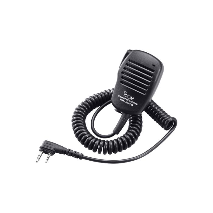 Icom HM-186LS Compact Speaker Microphone For IP100H and IP501H Radios