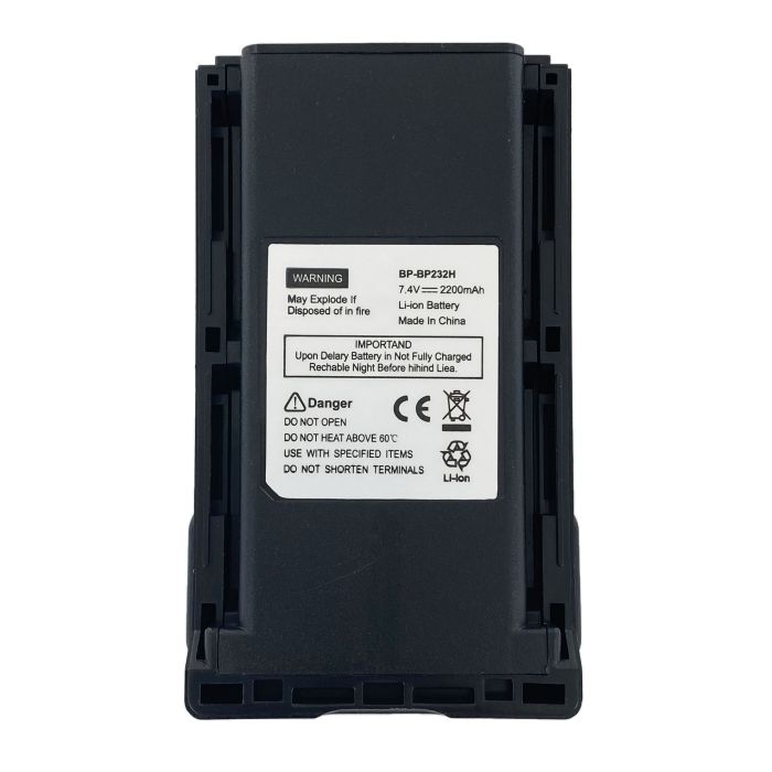XLT 7.4V / 2200 mAh / Li-Ion Battery For Icom Radios (BP-232H)