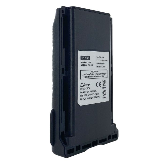 XLT 7.4V / 2200 mAh / Li-Ion Battery For Icom Radios (BP-232H)