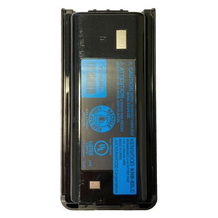 Kenwood KNB-82LC Intrinsically Safe 1900mAH battery