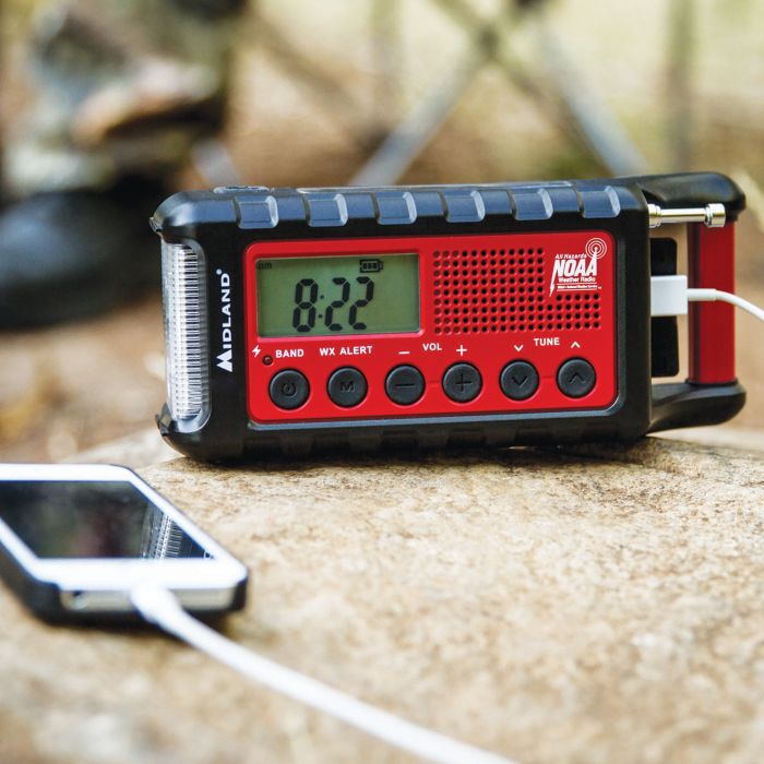 Midland ER310 Emergency Hand Crank Radio w/ Flashlight