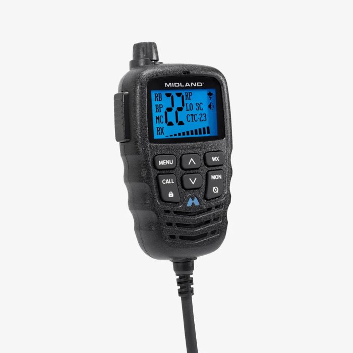 Midland MXMC01 Microphone for MXT275 and MXT575 Mobile Radios