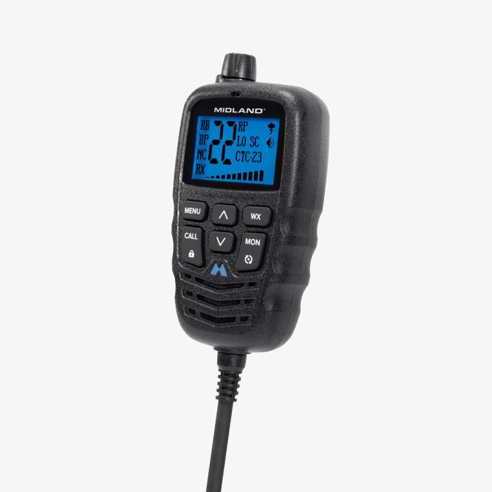 Midland MXMC01 Microphone for MXT275 and MXT575 Mobile Radios