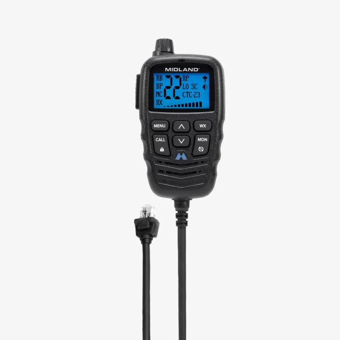 Midland MXMC01 Microphone for MXT275 and MXT575 Mobile Radios