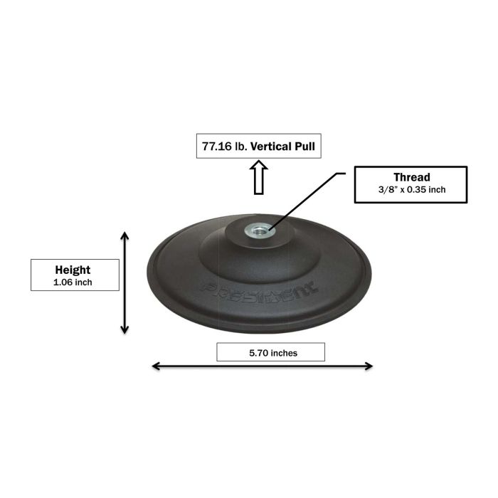 President MM145 Mobile Antenna Mag Mount
