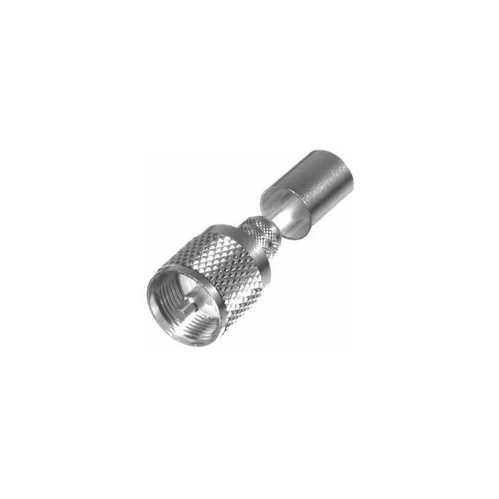 ABR PL-259-8X PL-259 Crimp Connector for RG 8X Cable