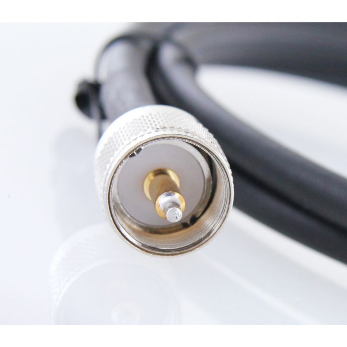 Browning RG-8X Low Loss Double Shielded Coax Cable Assembly (UHF Male to UHF Male)