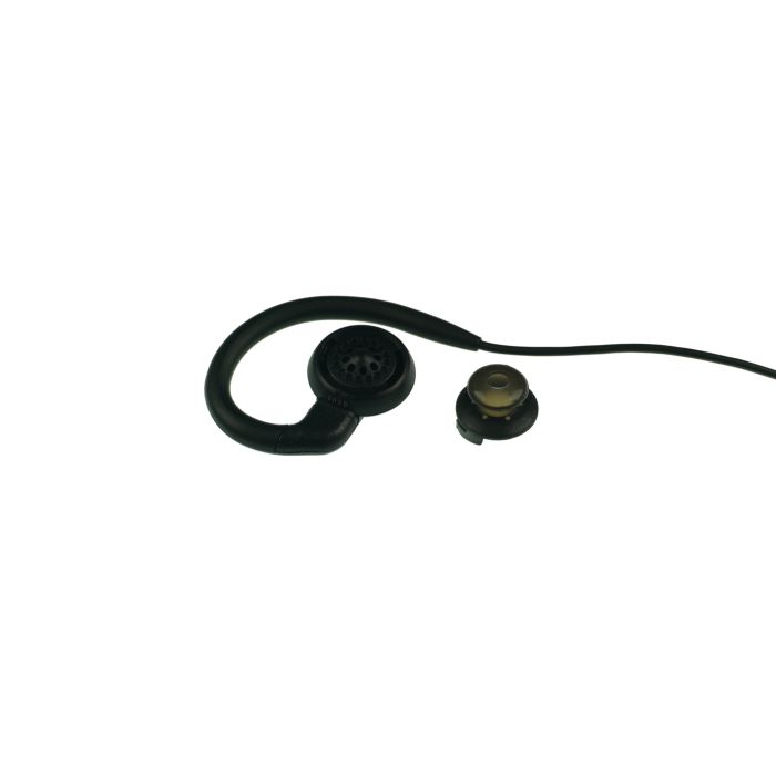 Motorola Swivel Earpiece with Inline PTT for CLPe Series Radios - PMLN8125 - Short Cord